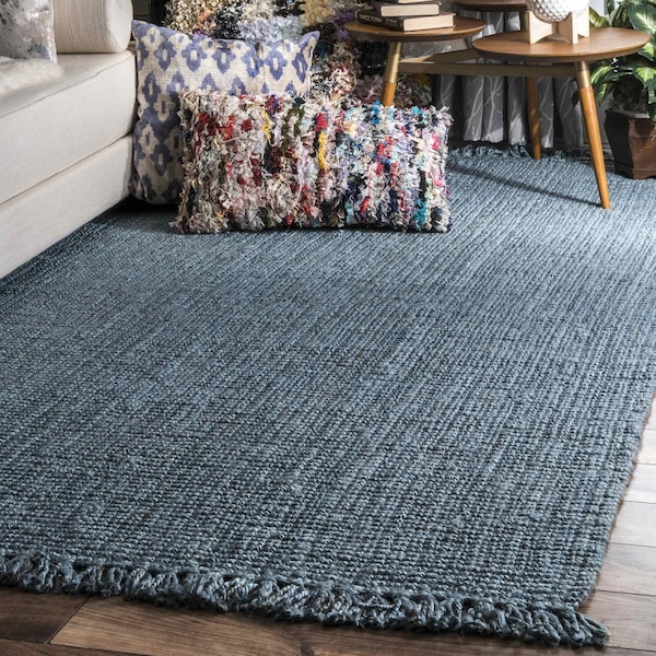 Nuloom Daniela Farmhouse Chunky Jute Area Rug 6ft x 9ft NCCL01H-609 - main